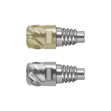 Indexable Replacement End Mill Heads, Unit: Inch, Dc: 0.375inch, Coati